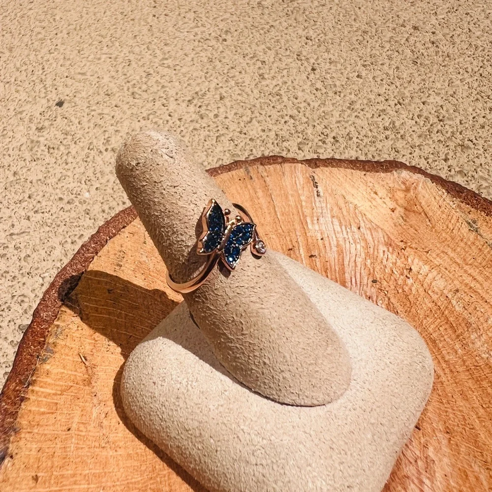 Butterfly female Sterling silver 925ring